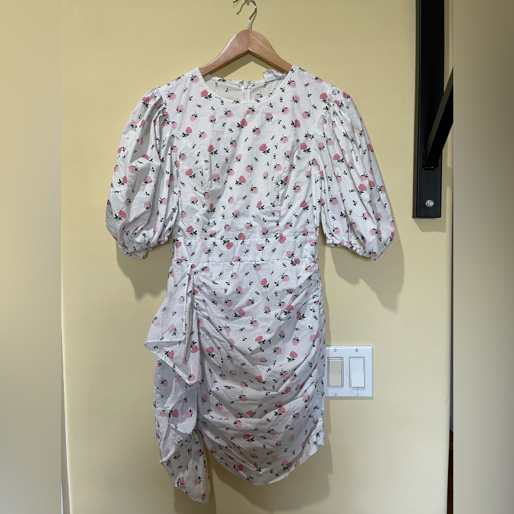 Floral Puff Sleeve Dress